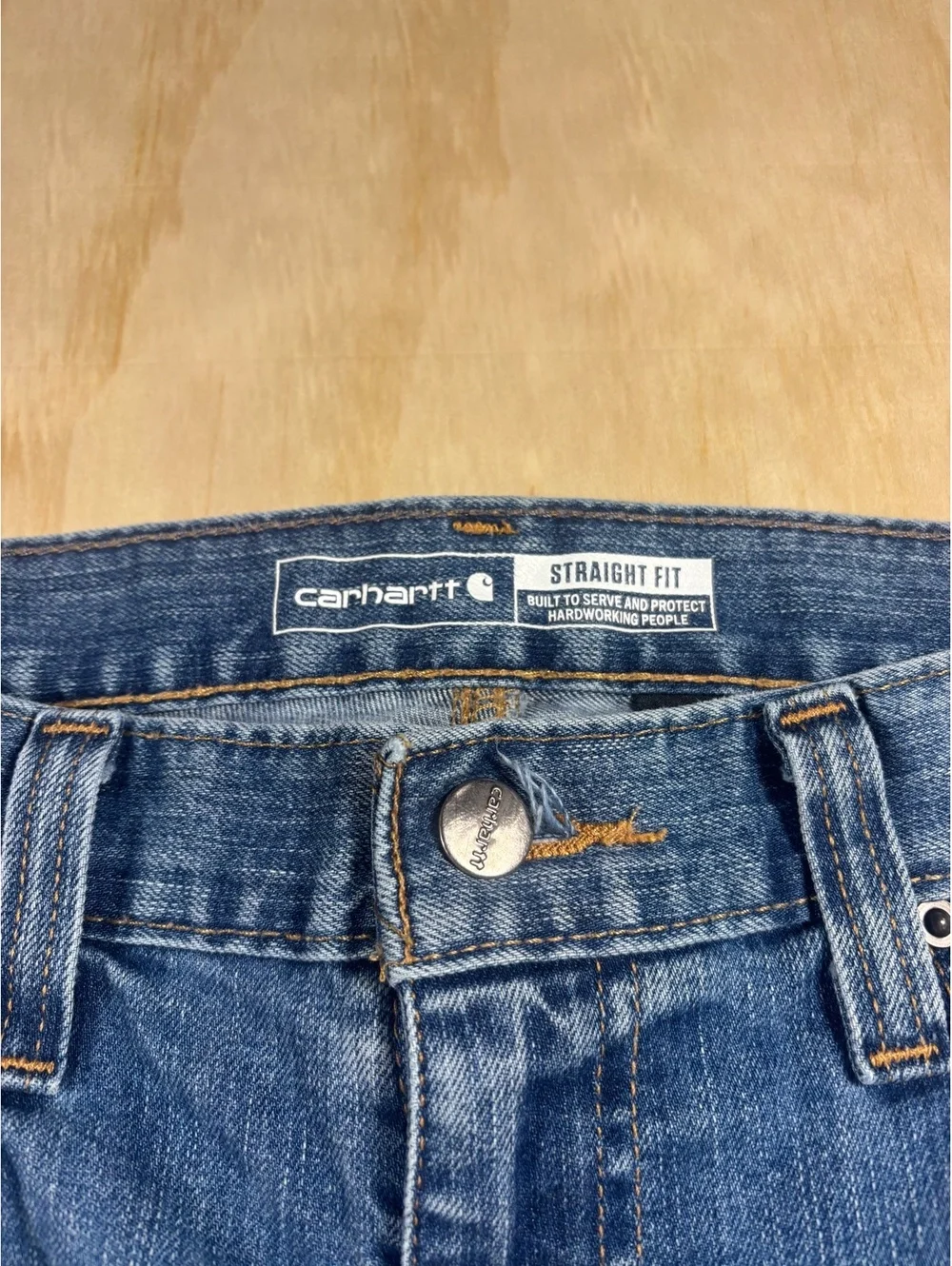 Carhartt Straight Fit 30x32 Jeans.  5- Pocket Tapered Jean. Carhartt